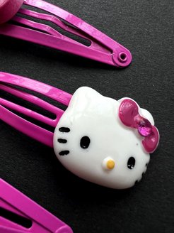 Заколки hello kitty