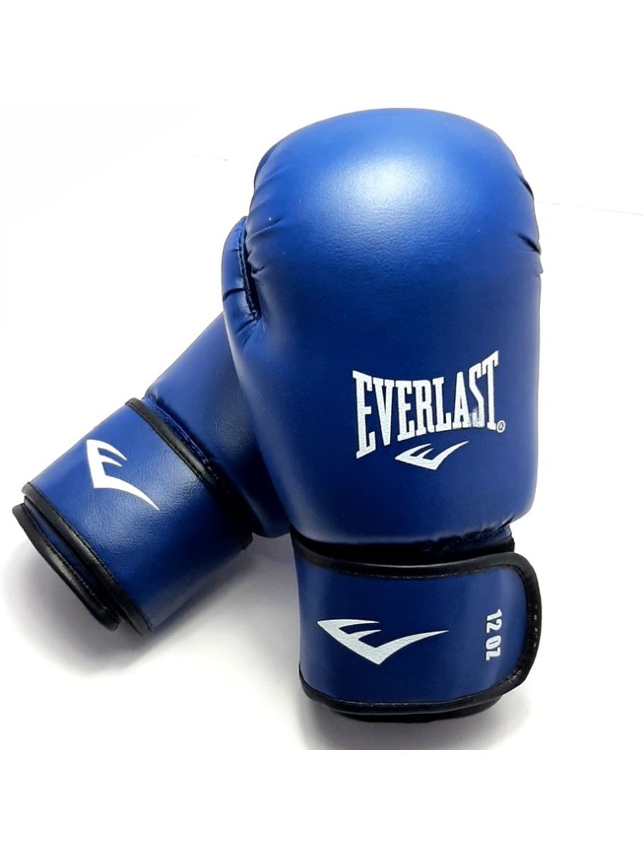 Боксёрские перчатки Everlast синие