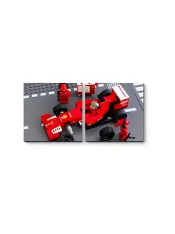 Lego команда Ferrari F14 T гоночный автомобиль