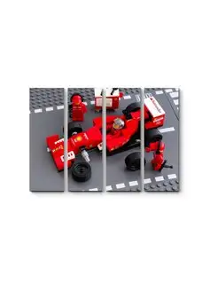 Lego команда Ferrari F14 T гоночный автомобиль