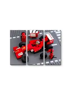 Lego команда Ferrari F14 T гоночный автомобиль