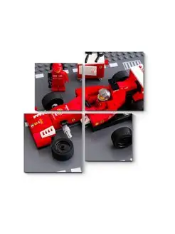 Lego команда Ferrari F14 T гоночный автомобиль