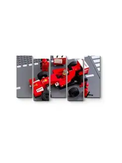 Lego команда Ferrari F14 T гоночный автомобиль