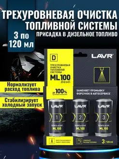 Трехуровневая очистка топливной системы ML100 (дизель)