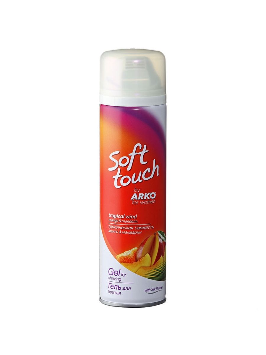 Гель для бритья для женщин arko soft touch для чувствительной кожи