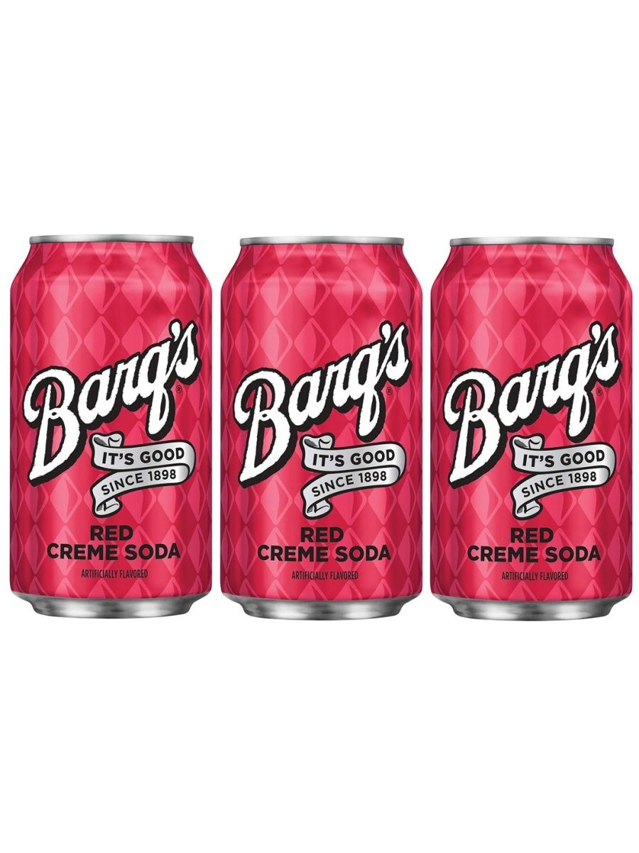 Barq. Red Cream Soda Barqs. Cream Soda 2023. Warheads - Peach Sour Soda, 355мл. Barqs.