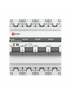 Автоматический выключатель 16А (C) 4,5kA ВА 47-63 PROxima