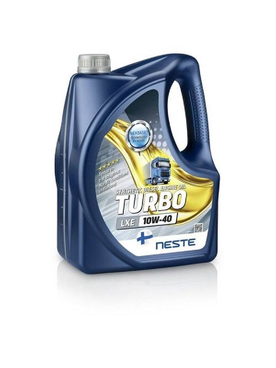Моторное масло neste Turbo LXE 15w-40 4 л