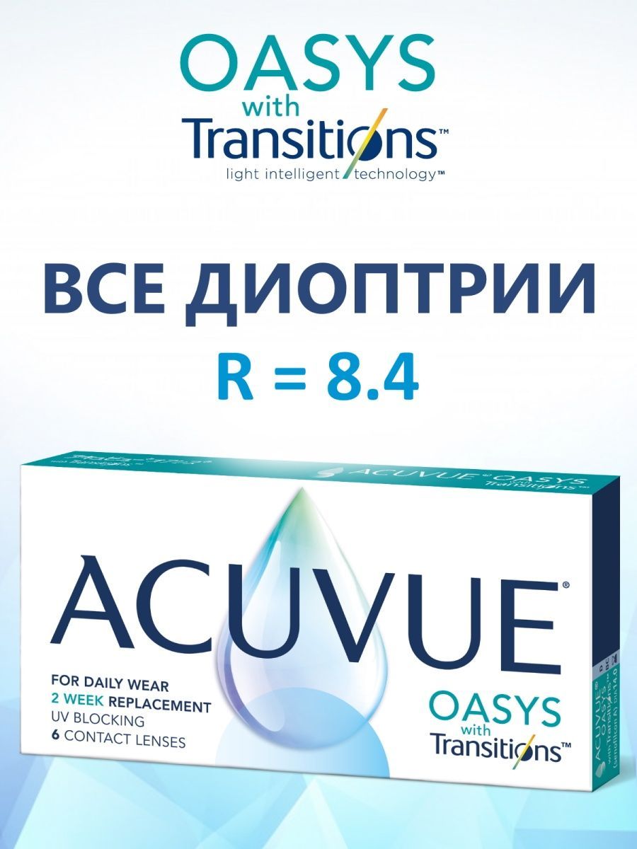 Acuvue oasys with transitions