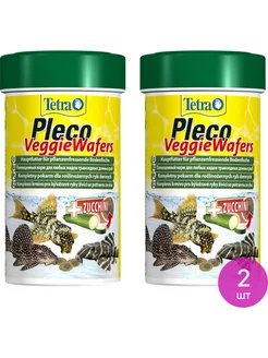 Корм-пластинки Pleco Veggie Wafers с (комплект из 2 шт)