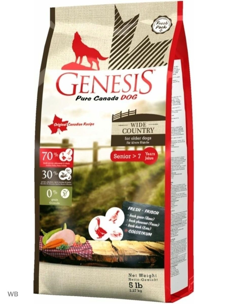 Genesis корм для кошек. Genesis корм. Корм для пожилых собак. Собак Генезис. Отзывы корм для собак Genesis Pure Canada wide Country Senior с мясом гуся фазана утки.