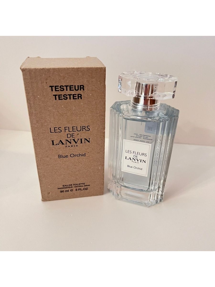 Les de lanvin. Les fleurs de Lanvin 90 мл. Les fleurs de Lanvin Blue Orchid 90 мл. Ланвин Блю орхид. Lanvin Blue Orchid.